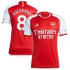 Arsenal 2023-24 Odegaard 8 Hjemmedrakt Kortermet